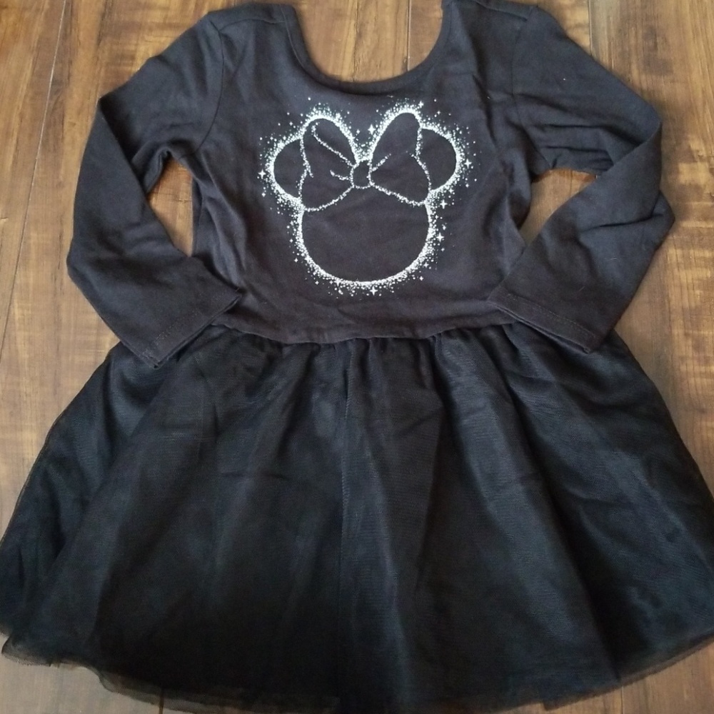 Minnie Mouse Tutu Black Dress NEW - Picture 1 of 2